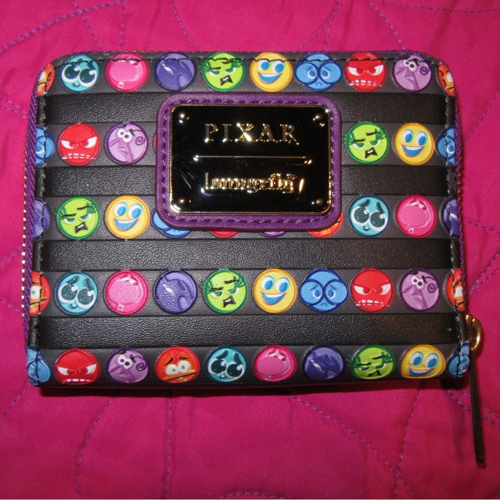Inside Out 2 Loungefly Wallet - Picture 2 of 3